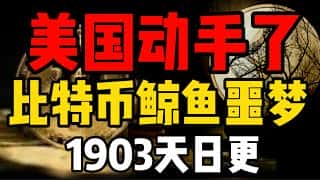 美国出手，比特币鲸鱼噩梦来袭！孙宇晨命运成谜，1903天日更揭秘