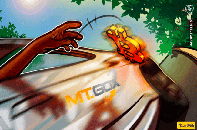 Mt. Gox 冷钱包60亿美元BTC转移，或将用于偿还债权人 