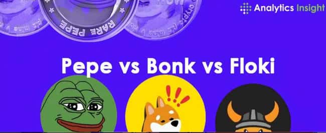 Meme币新贵：Pepe、Bonk和Floki能否超越狗狗币？ 