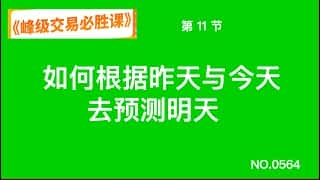 从昨日和今日，如何预测明日的交易走势？