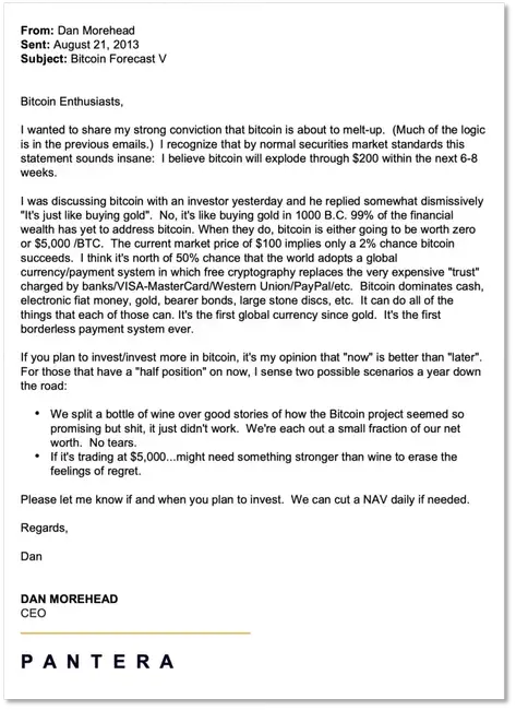 Pantera创始人揭秘：BTC如何助力我们实现千倍收益？