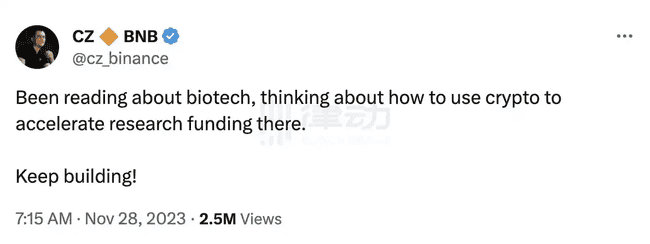 CZ与Vitalik力荐，加密资金涌向DeSci领域