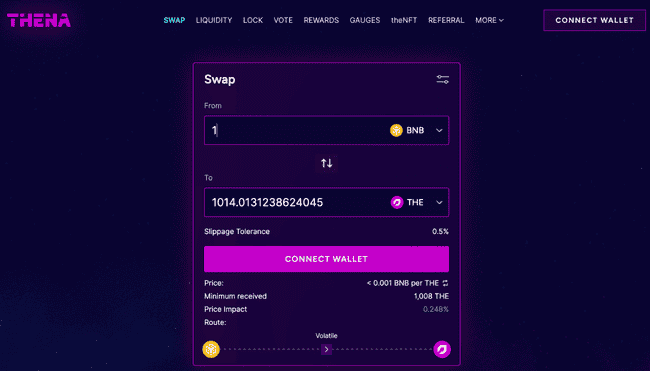 币安HODLer空投新解：Thena（THE）项目全解析