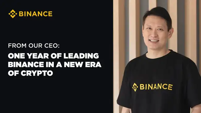 Binance CEO展望：引领Binance步入加密货币新纪元的一年