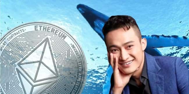 孙宇晨疑似看空以太坊：上周转4万枚ETH至交易所，另有4.29万枚正解质押