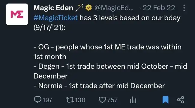 Magic Eden空投启动：领取指南及NFT市场复兴展望