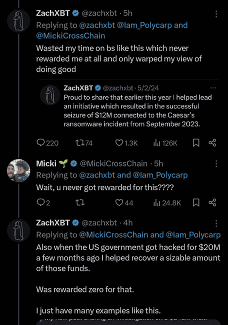 屠龙者变恶龙？链上侦探ZachXBT卷入390万美金Meme事件