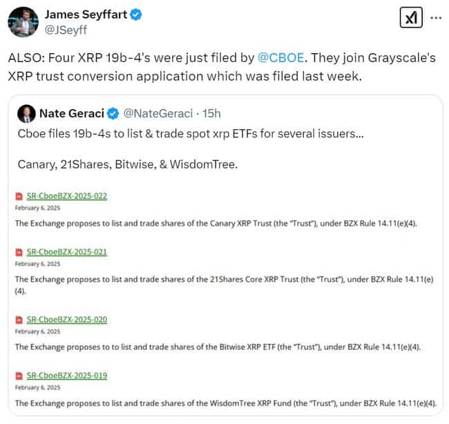Solana与XRP激烈角逐：争夺现货ETF批准先机