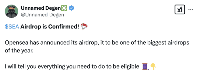 OpenSea七载沉浮，NFT交易所巨头终启发币之路