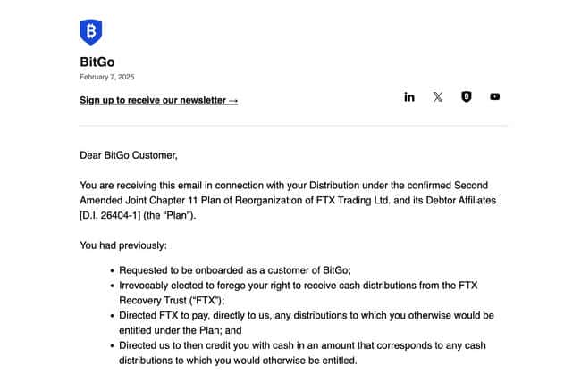 FTX索赔网站上线还款金额显示，2月18日可领回120.5%现金，注意事项全攻略