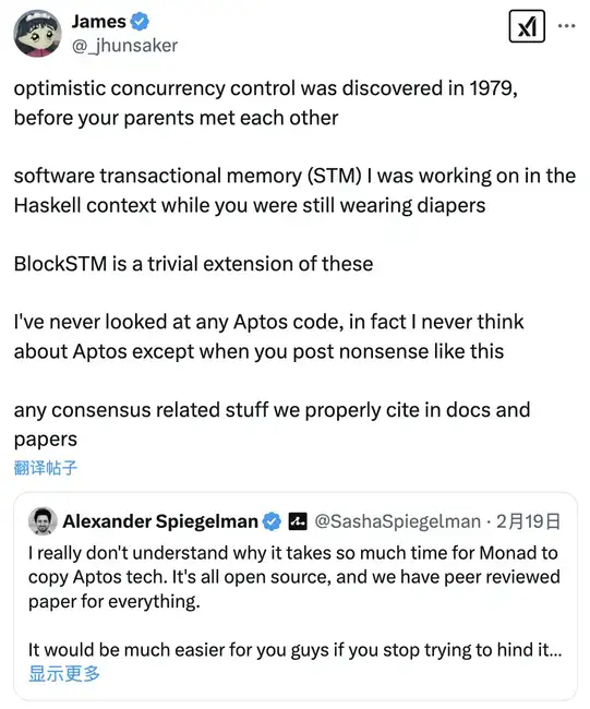 Aptos与Monad争议升级：抄袭指控背后的技术之争还是流量博弈？
