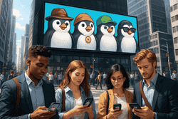 胖企鹅Pudgy Penguins刷爆加密圈：NFT文化新风向标！