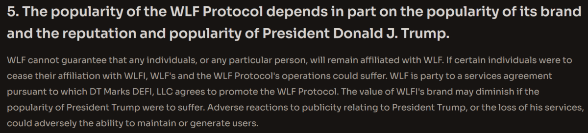 警惕!远离 $WLFI 的五大原因不容忽视!