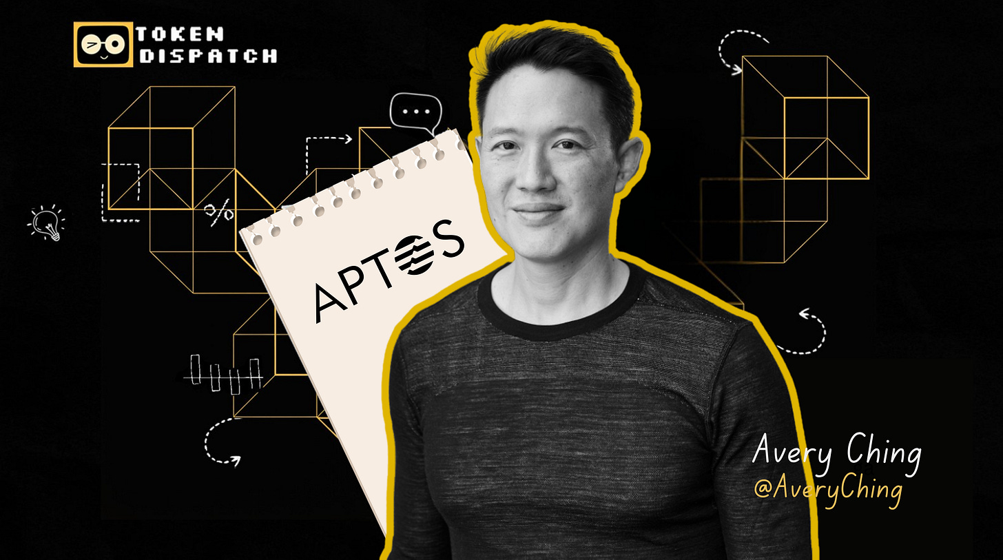 12亿美金RWA背后的推手:Avery Ching如何在熊市中为Aptos开辟“华尔街专属”之路?