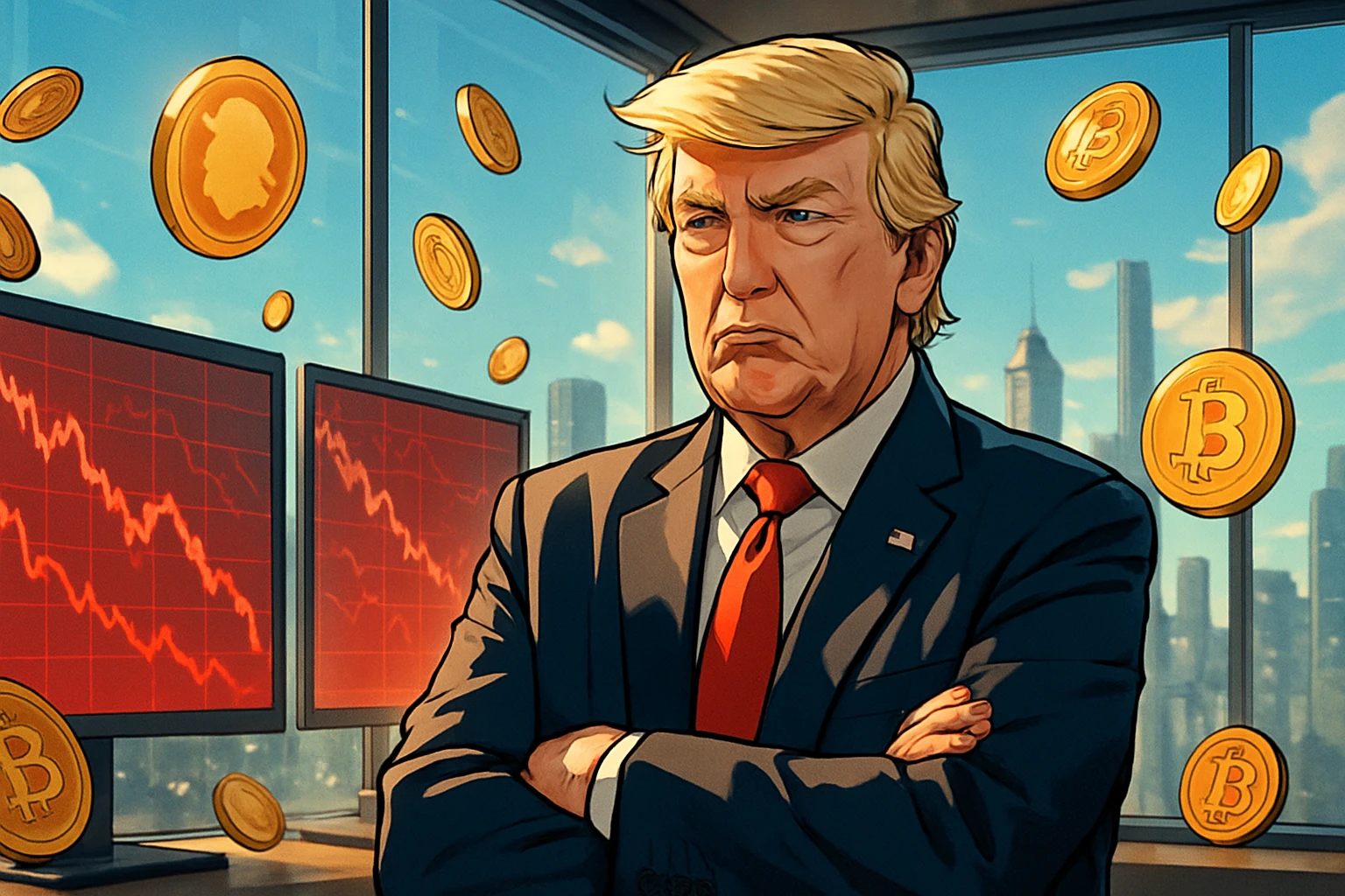 加密市场崩盘重创特朗普家族财富，普通投资者惨遭打击！