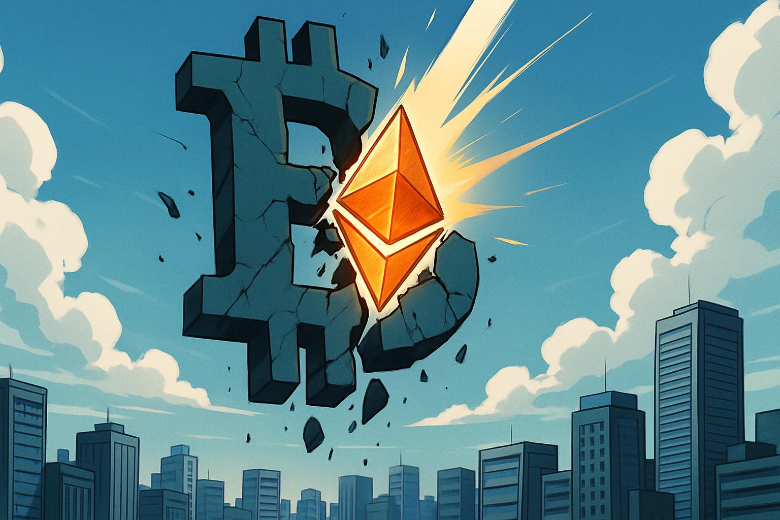 57亿链上巨鲸调仓曝光:比特币OG秘密加码ETH,BTC持仓骤减引市场震动