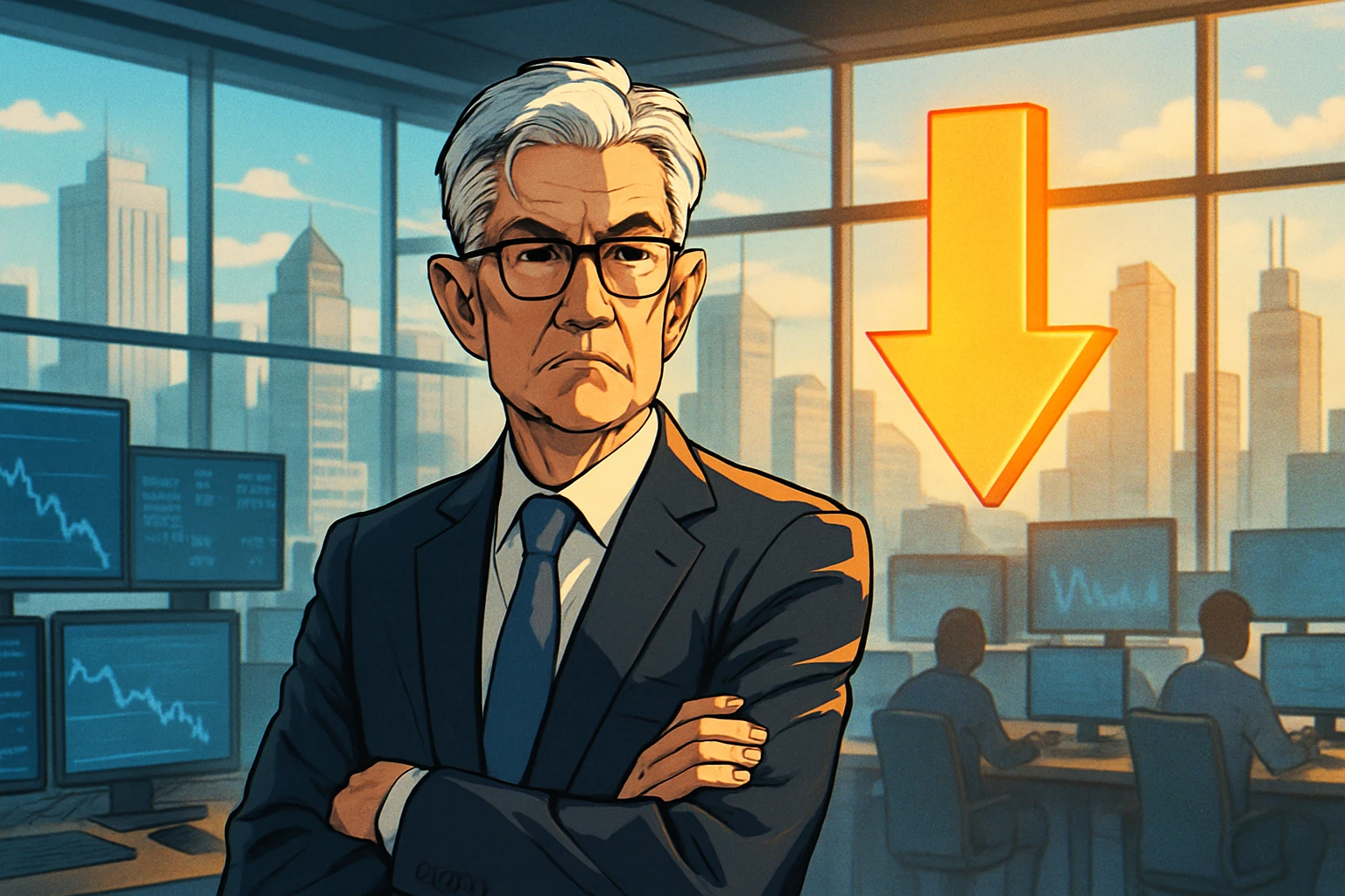 美联储鹰派降息引爆市场巨震：25基点降息后 鲍威尔一句话让比特币闪崩8%、黄金多空厮杀