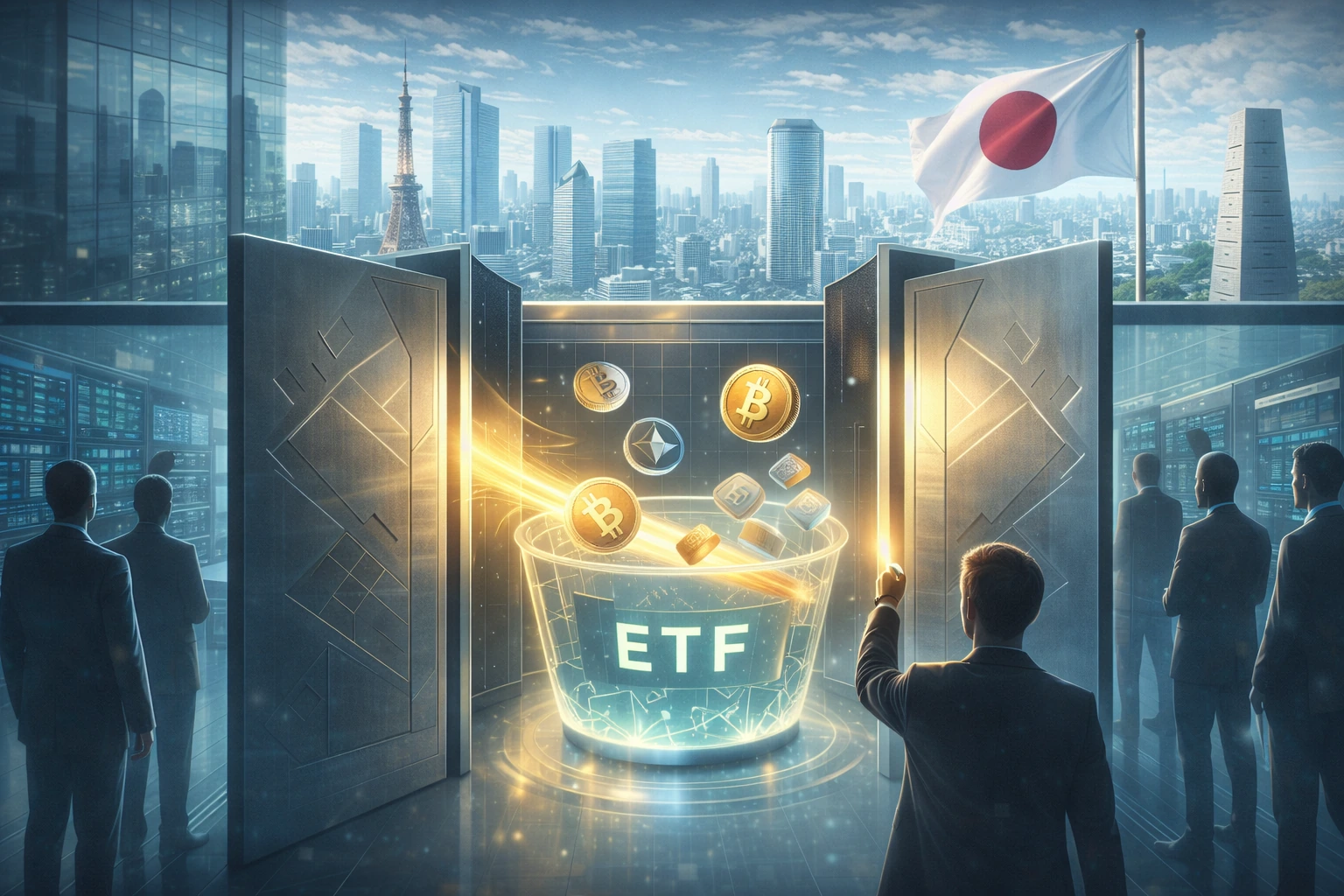 日本加密货币新框架即将发布：野村与SBI证券瞄准2028年前上市现货ETF！