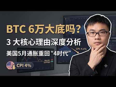 比特币6万就是大底？三大逻辑支撑与通胀背景下的市场思考