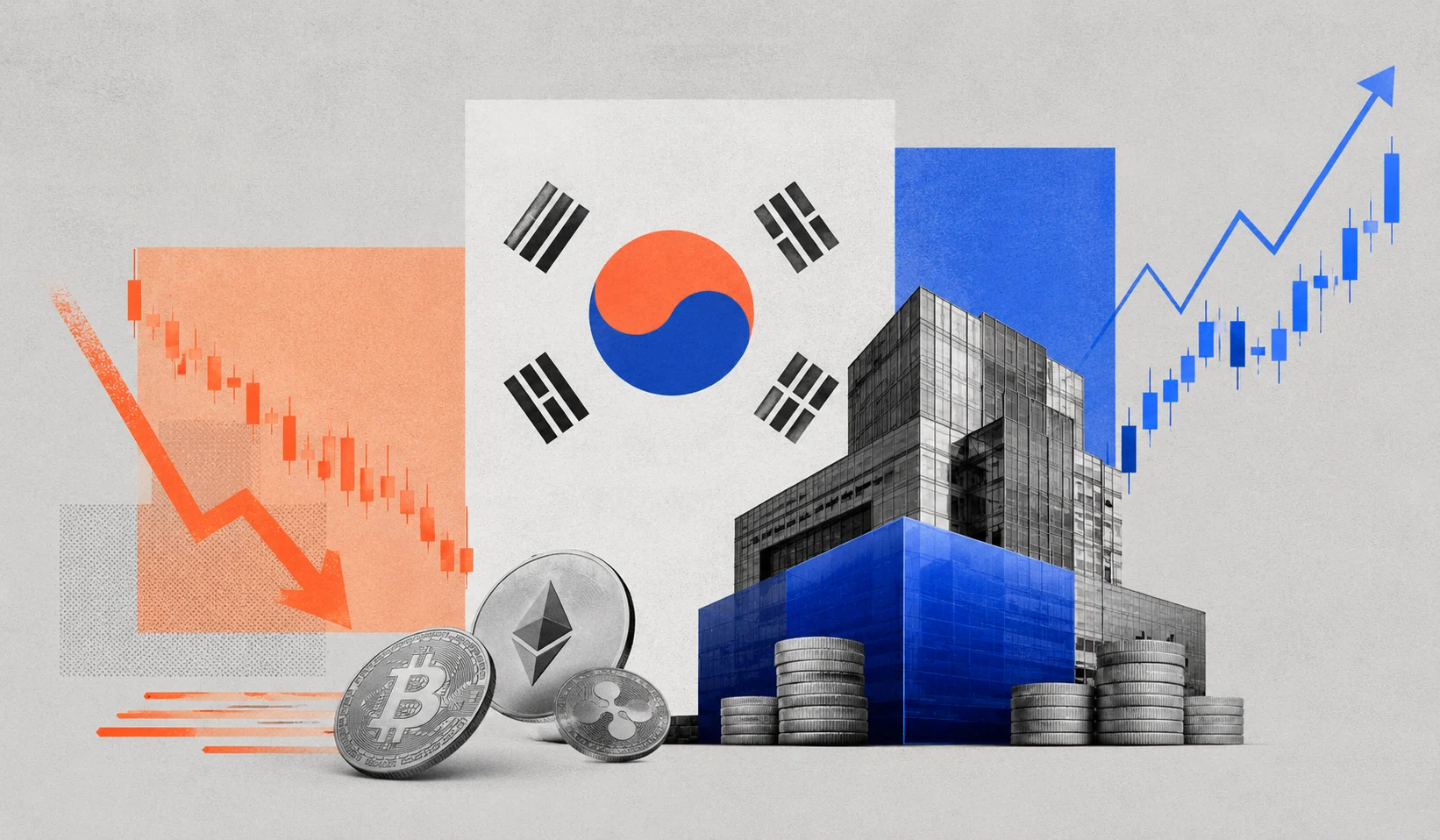 韩国金融巨头疯狂扫货：Upbit、Coinone等交易所股权争夺战白热化