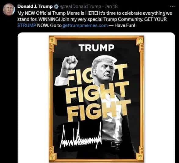 特朗普币TRUMP暴跌至31美金:抄底良机来临?