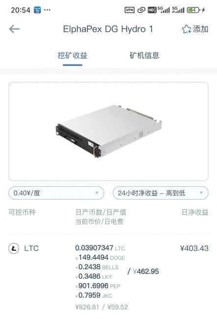 狗王Hydro 20G矿机评测:高算力与水冷散热的完美结合