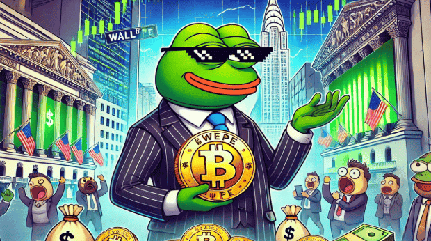 佩佩币PEPE崩盘后触底反弹,第三波行情或带来500%惊人回报?