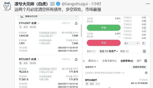 币圈剧震预警！3.12重现？BTC暴跌至起涨点，抄底策略揭秘！凉兮百万刀盈利背后的暴涨信号