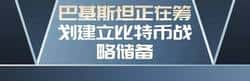 今日独家：巴基斯坦酝酿建立比特币金库，战略储备新篇章！