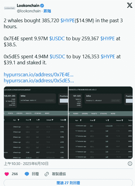 HYPE冲破42美元引爆山寨币2.0狂潮！这5个币种被巨鲸暗中吸筹