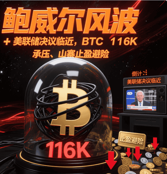 美联储决议临近：币圈巨震，BTC山寨币避险潮