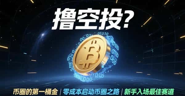 币圈空投：零成本赚取第一桶金的秘密，新手小白也能轻松暴富！