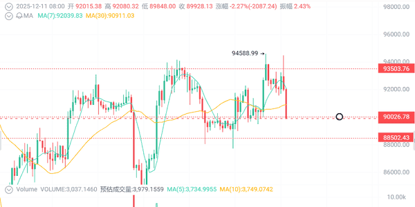 加密市场惊变:比特币失守9万大关 XRP蓄势2.48美元 Meme币逆市狂飙10%