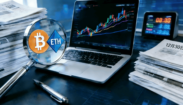 12.30币市警报:比特币以太坊暴跌破位,关键支撑位恐将失守!