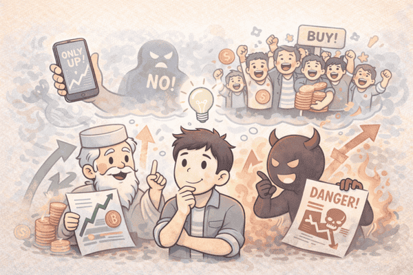 币圈新手必看：揭秘10大心理陷阱让你越急越亏的真相