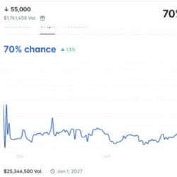 2026年比特币惊现70%暴跌预警!5.5万美元生死线能否守住?