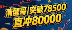 比特币强势突破78000美元！多头剑指80000关键阻力位