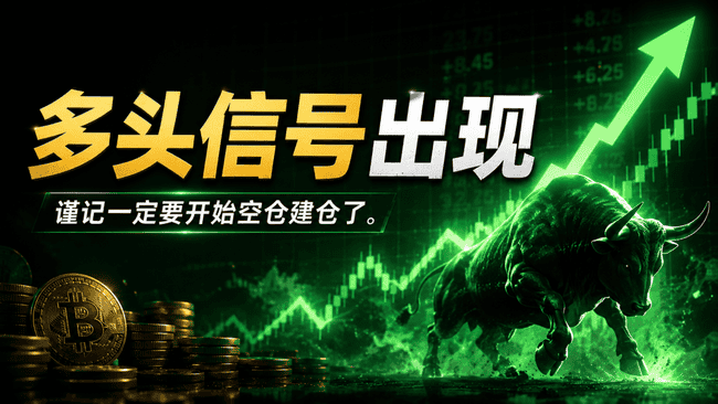 多头信号突现：比特币新一轮暴涨行情启动！