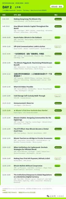 比特币亚洲峰会倒计时：CZ亲自站台，会后还有一场“熊市未下班”的私密局