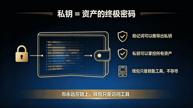 私钥、助记词、钱包、链、币、代币｜新手最懵的6个名词，一次性讲透