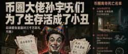 币圈大佬孙宇晨们为了生存活成了小丑