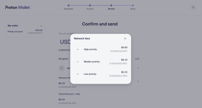 Proton Wallet：一款简单易用的比特币钱包，轻松发送比特币的新选择