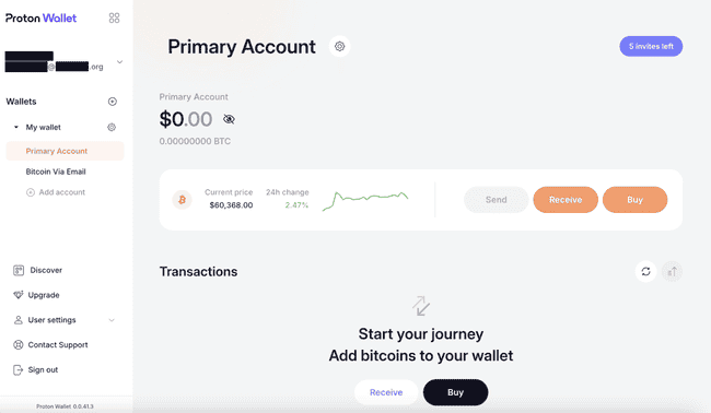 Proton Wallet：一款简单易用的比特币钱包，轻松发送比特币的新选择