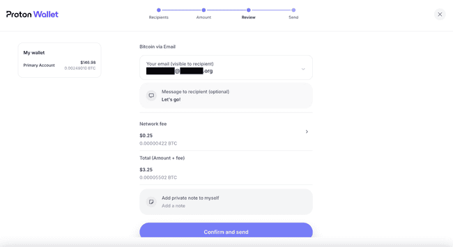 Proton Wallet：一款简单易用的比特币钱包，轻松发送比特币的新选择